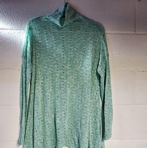 Ces femme S light  green sweater top